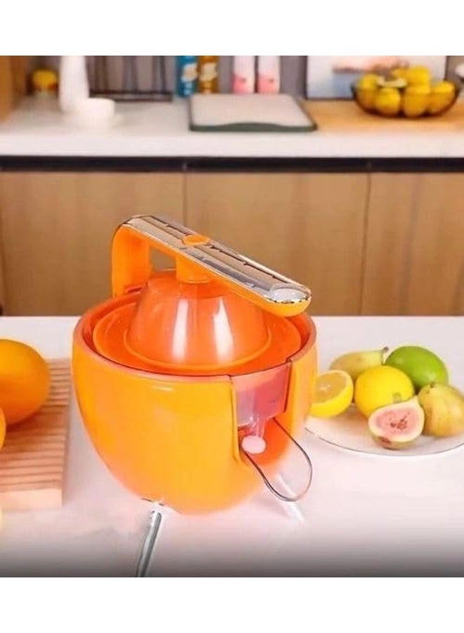 DubaiGallery Electric Citrus Press Juicer 300W With Dual Cones Lever Arm Stainless Steel Strainer Dishwasher Safe Parts No-Spill Spout BPA-Free Design For Everyday Juice Making - Image 3